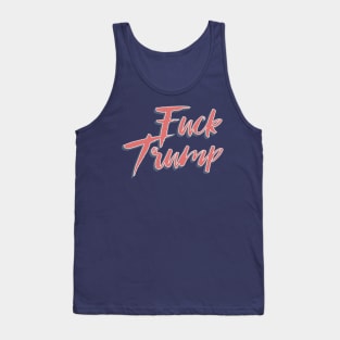 80s Fuck Trump Tank Top